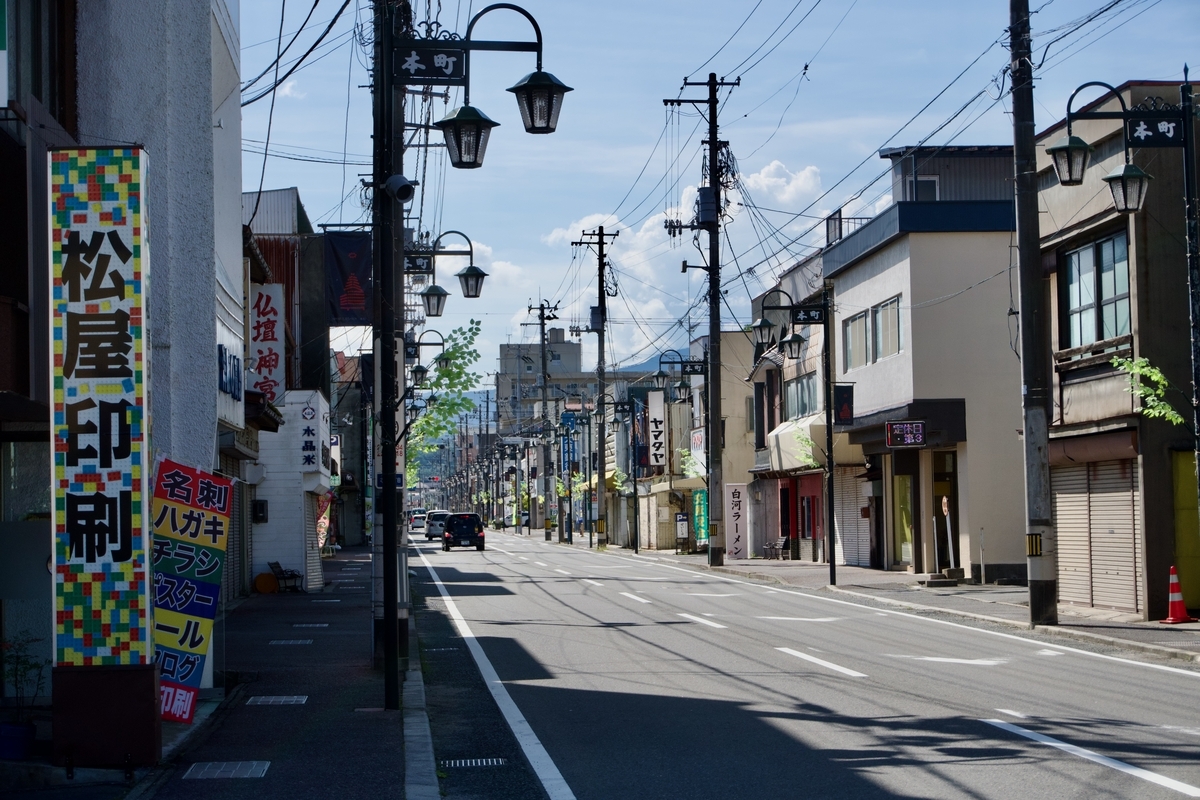 県道129号線沿いを歩く