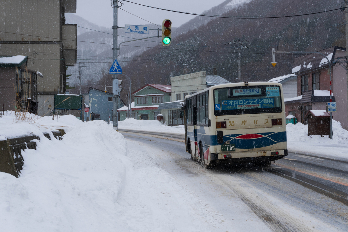 大別苅で降りる