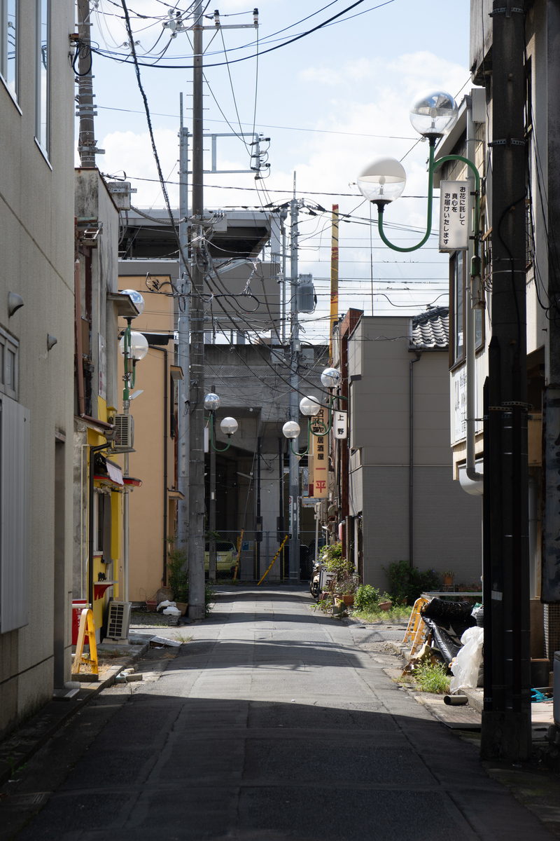 高架とアーケード