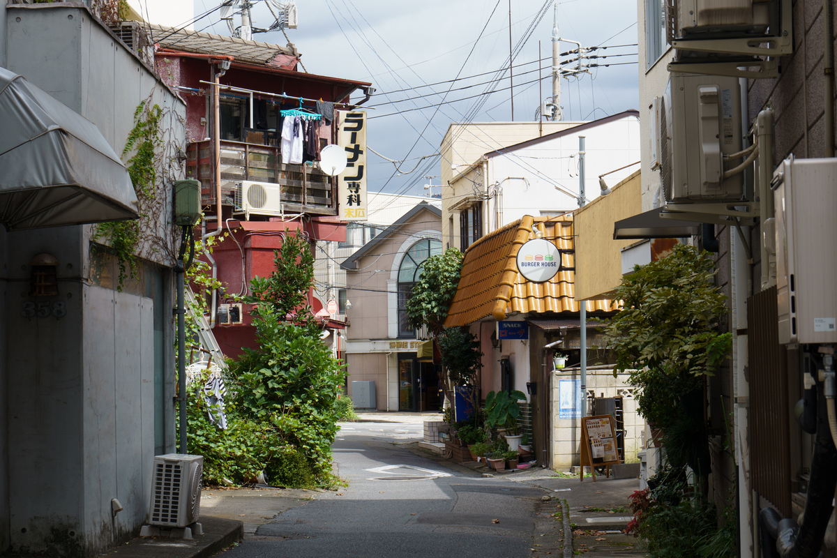 感動的な路地。これは僕ら界隈が桐生大好きなのがわかる