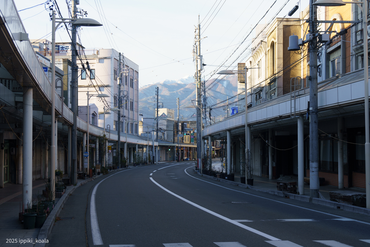 昨日と同じ画角で撮影