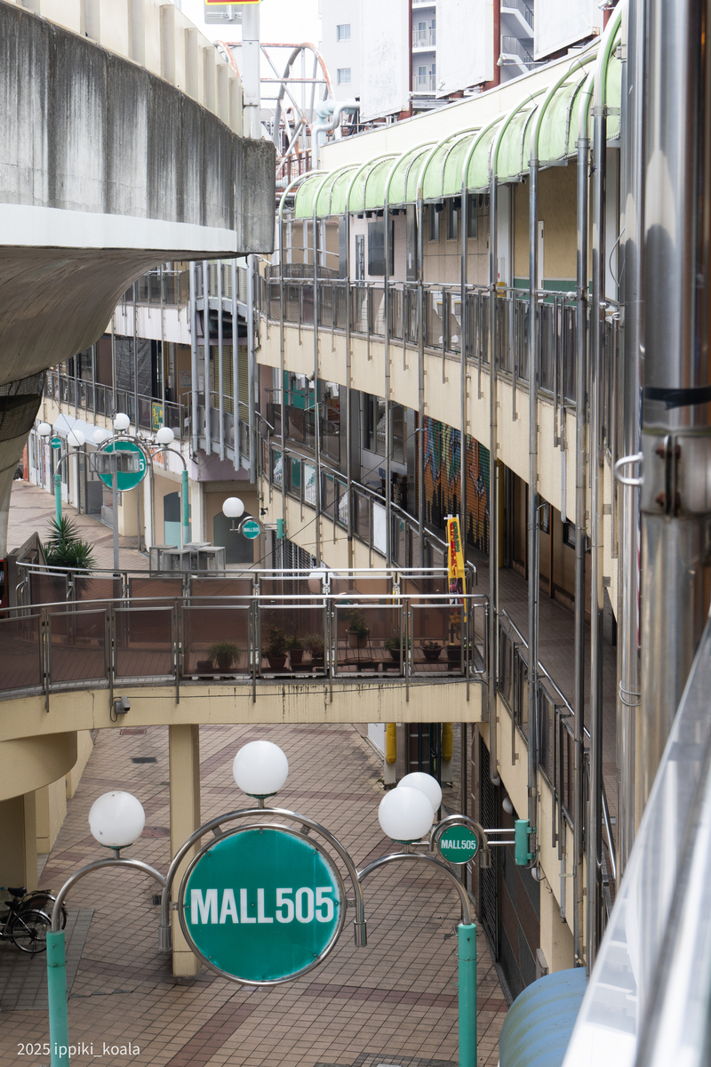 3階から曲線を眺める