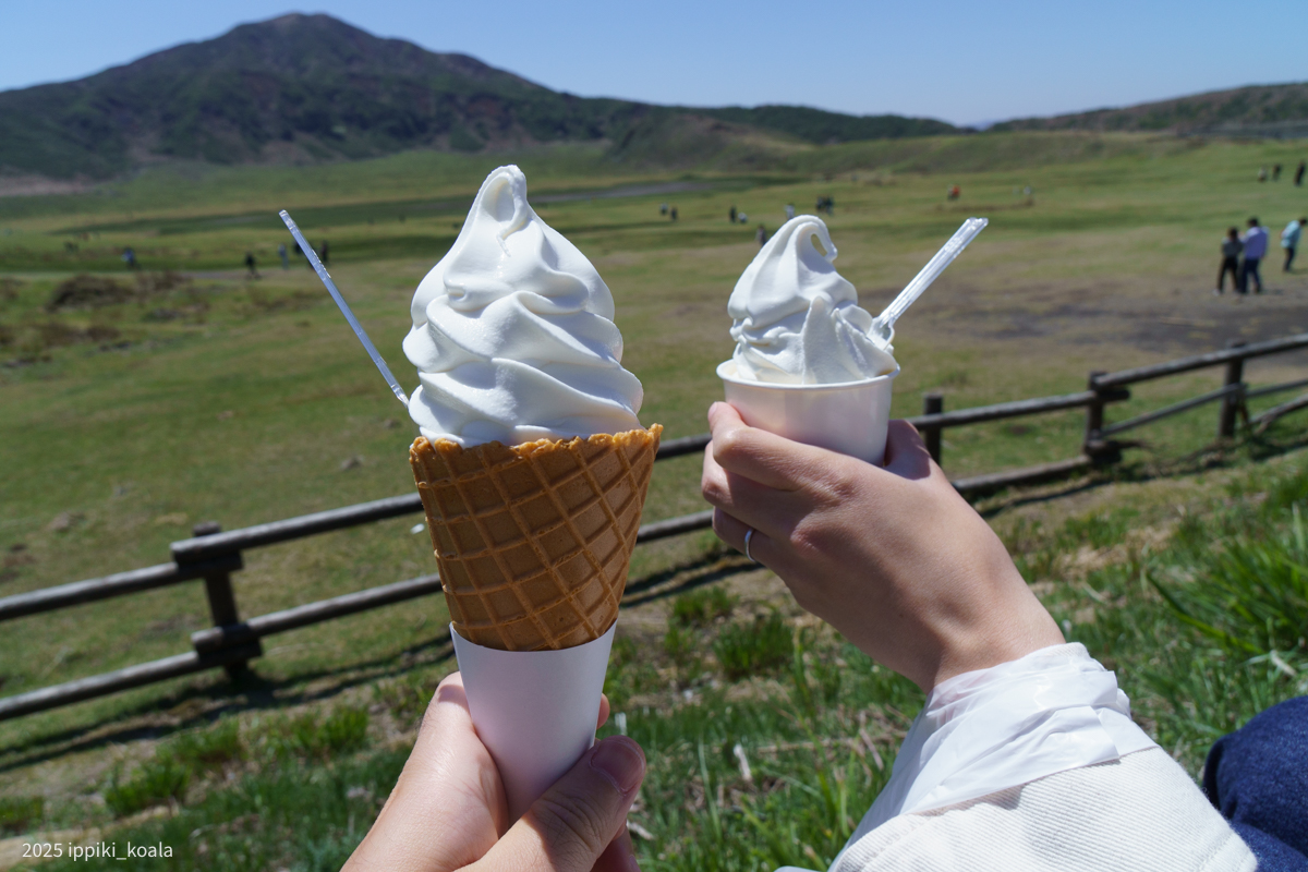 ソフトクリームがおいしかった