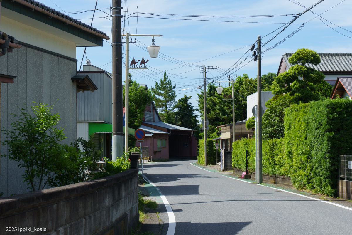 なんとなく千葉の郊外っぽい道