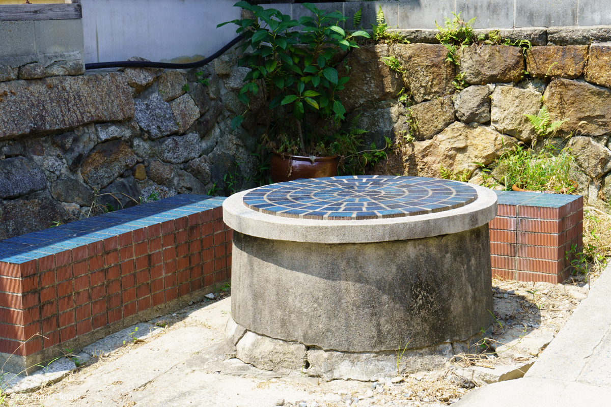 井戸も何箇所かあった