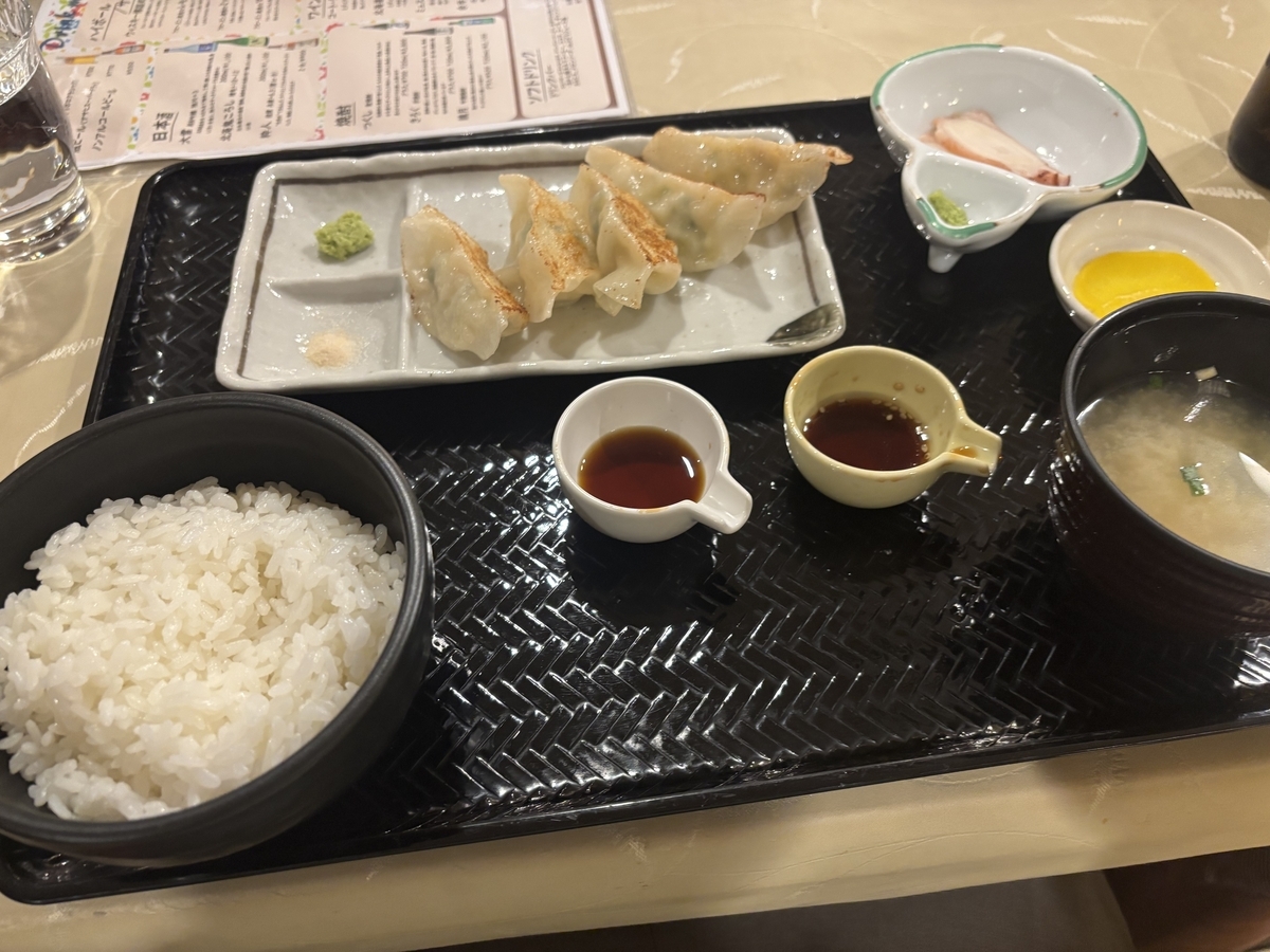 エビ餃子を食べました