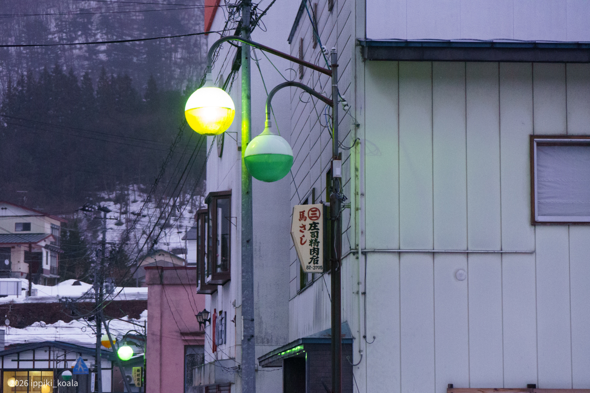 街灯がかわいい