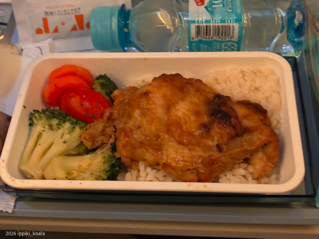 機内食の思い出しかない